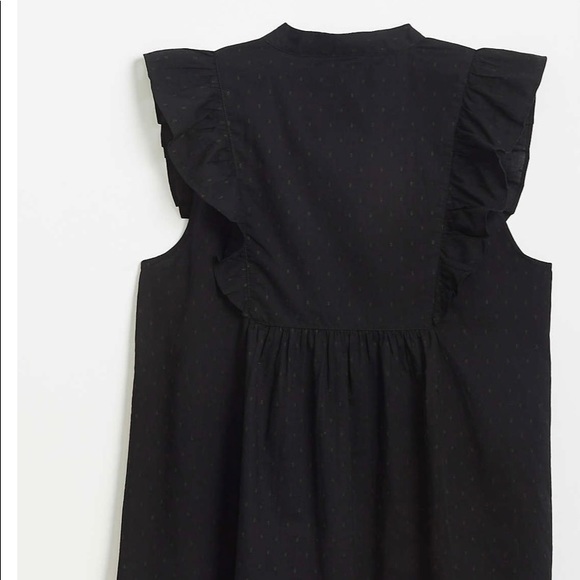 LOFT Clip Dot Ruffle Shell - Picture 2 of 5